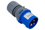 MANTES 3P elektromos csatlakozó, apa csatlakozó, hordozható, 16A, 230V