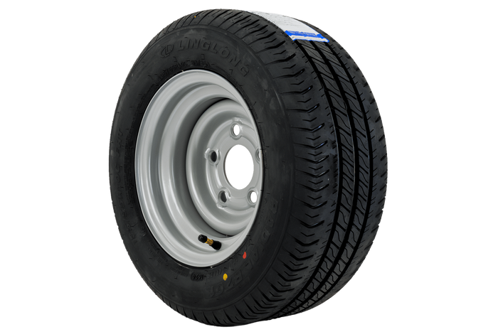 Megerősített pótkocsi kerék LINGLONG GUMIABRONCS 195/55 R10C 98/96N UNITRAILER FELNI 6Jx10"H2 5x112 ET:-4