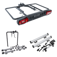 Inter Pack Re-Cargo vonóhorogra szerelhető plató + adapter 3 kerékpár szállításához