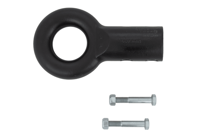 KNOTT KK7937S vonószem 3500 kg-os pótkocsihoz, 60 mm-es csővonórúddal, új típus