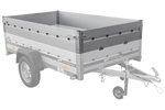 BIS alumínium oldalak az UNITRAILER GARDEN 230 KIPP ALU pótkocsihoz