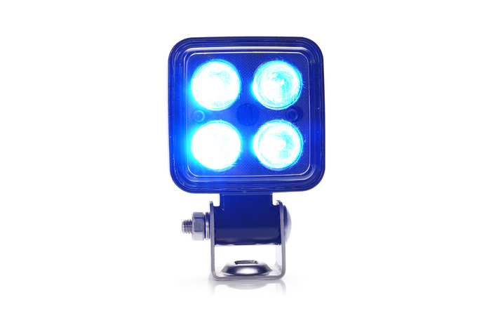 WAŚ 2243 W267 LED biztonsági lámpa, kék figyelmeztető lámpa