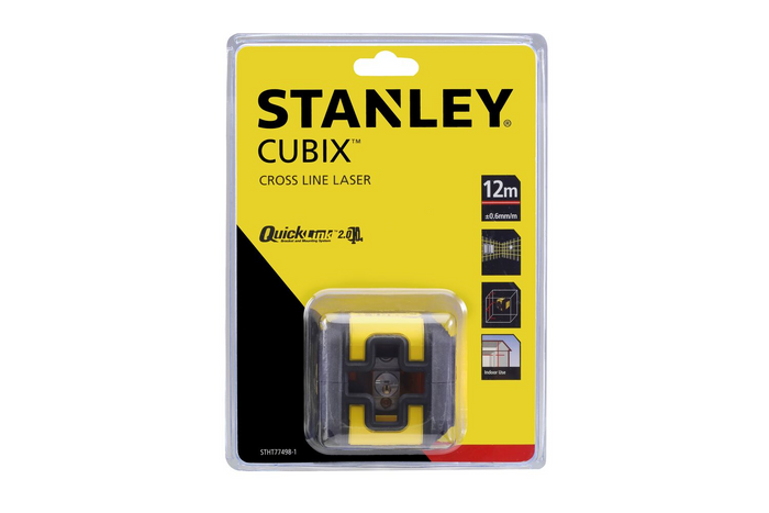 STANLEY CUBIX STHT77498-1 vörös kereszt lézer