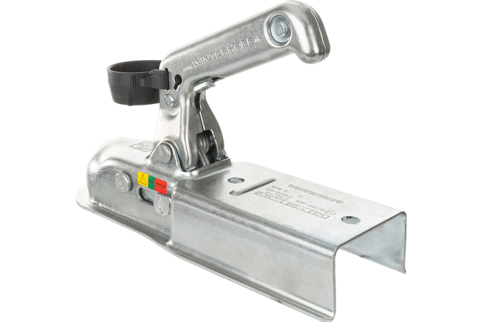 WINTERHOFF WW8-H gömbfejű vonóhorog 800 kg-os pótkocsihoz, 70 mm-es négyzet alakú vonórúddal