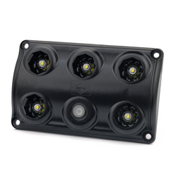 HORPOL LWD2153/CZ LED 900lm fekete belső autólámpa kapcsolóval