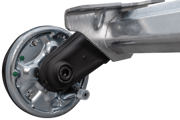 AL-KO COMPACT fékező tengely pótkocsihoz/szállítóhoz 1350kg 1200mm 1650mm 5x112