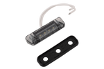 FRISTOM FT-081 LED DARK jelzőlámpa, univerzális fehér