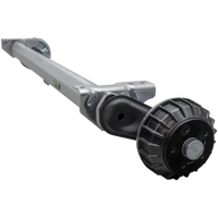 AL-KO COMPACT fékező tengely pótkocsihoz/szállítóhoz 1500kg 1400mm 1850mm 5x112