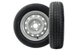 Két kerék készlet pótkocsikhoz UNITRAILER / TEMARED / NIEWIADÓW / NEPTUN / ZASŁAW LINGLONG TYRES 155/70 R13 75N UNITRAILER FRIMS 4Jx13" 4x100 ET:30