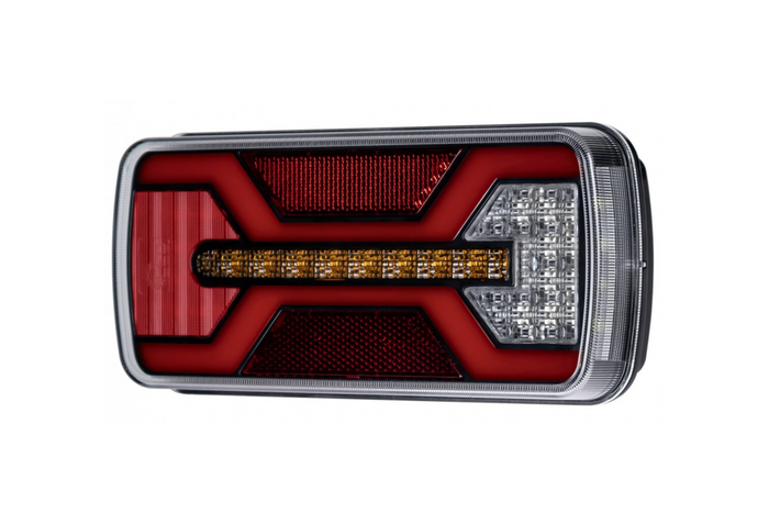 KAMAR X-SPIDER L2424 LED hátsó lámpa 5 funkciós univerzális
