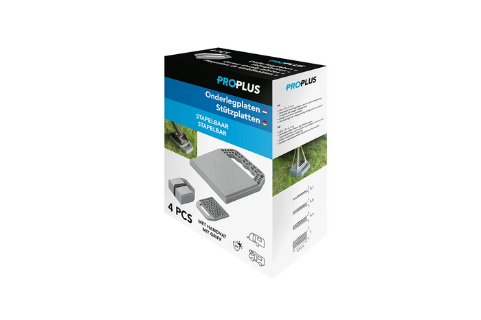 Négy darabos ProPlus 361538V01 utánfutó stabilizátor támasztópárna készlet