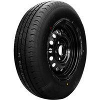 Megerősített pótkocsi kerék LINGLONG GUMIABRONCS 185/80 R14C 104/102N UNITRAILER FELNI fekete 5.5Jx14"H2 5x112 ET:30