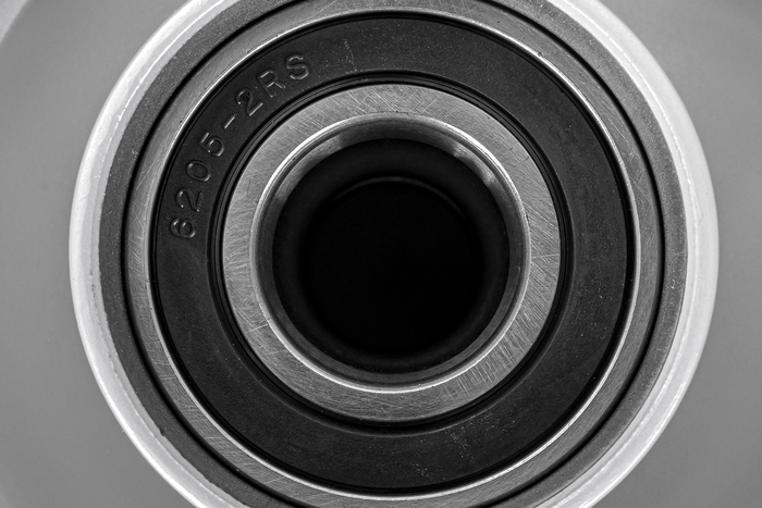 UNITRAILER acél felni 5.5Ix8"H2 3x128 csapágyakkal 6205-2RS