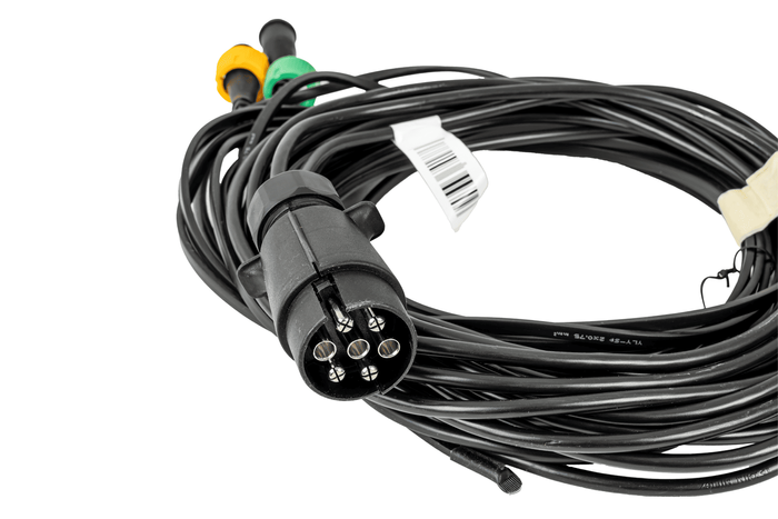 Lámpakészlet: ASPÖCK hátsó lámpák + ASPÖCK oldalsó helyzetjelző lámpák + MANTES 7m 7 tűs kábelköteg + gyorscsatlakozók