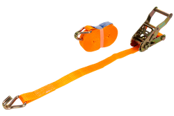 UNITRAILER 6m/25mm/1t narancssárga szállítószalag feszítővel