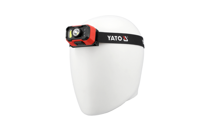 YATO YT-085942 LED fejlámpa mozgásérzékelővel 1000lm