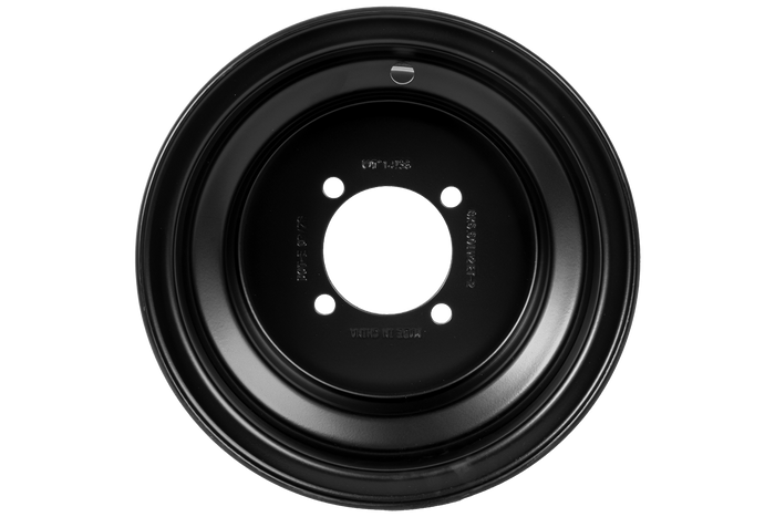 UNITRAILER acél felni fekete 5.5Ix8"H2 4x88 ET:-2