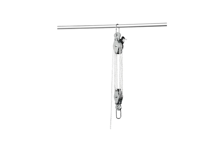 ProPlus 345007 kábelcsörlő, 20 m-es csiga, 180 kg