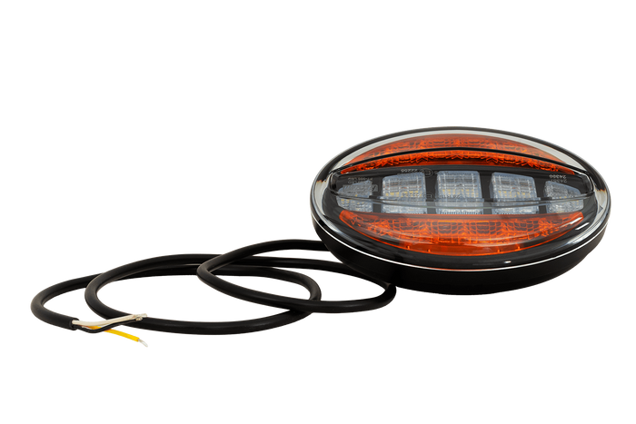 FRISTOM FT-356 LED univerzális első lámpa oldalsó rögzítőkonzollal