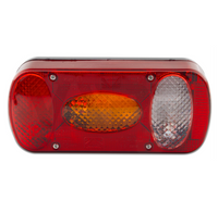 Hátsó lámpa ASPÖCK MIDIPOINT II 24-3210-007 bajonettzáras 5 tűs 5 funkciós univerzális