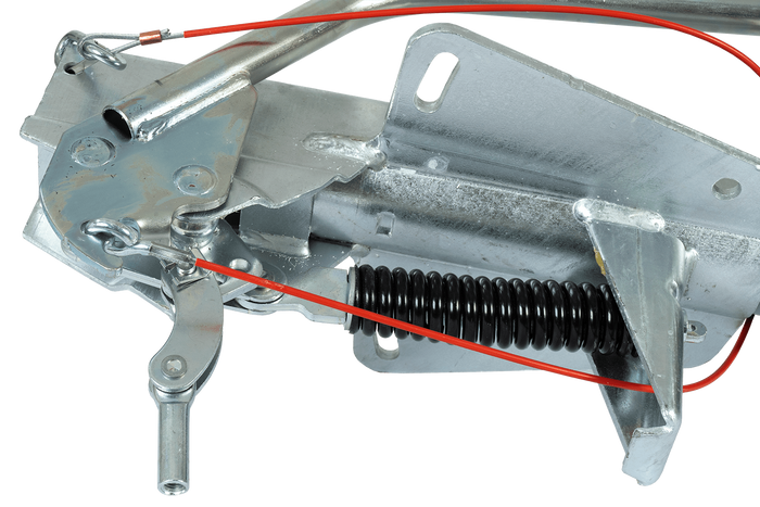 AL-KO 251S ráfutószerkezet AK270 vonóhoroggal 2700 kg-os pótkocsihoz V-típusú vonórúddal