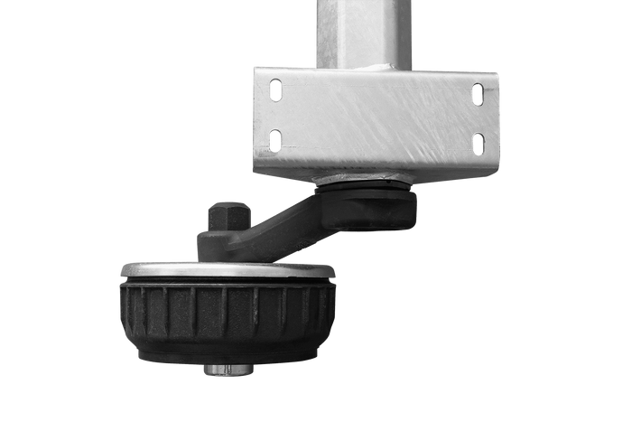 AL-KO EURO fékezett hajóutánfutó tengely 1800kg 1445/1555mm 2030mm 5x112