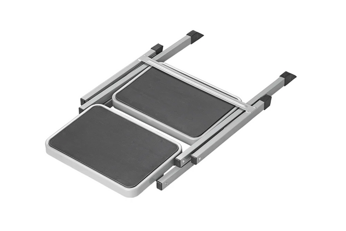 ProPlus 360823V01 Összecsukható kempinglépcső Kétlépcsős lépcső 150kg
