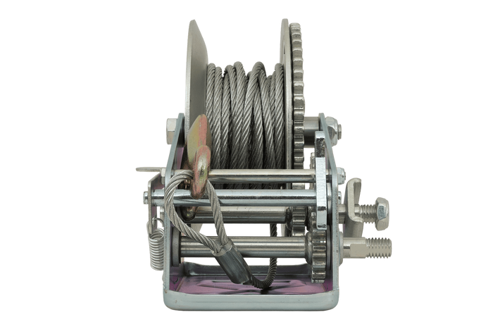 KNOTT 6X0017.008 kézi csörlő 900 kg-os pótkocsihoz acélkötéllel