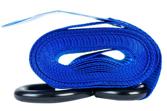 Négy darabos UNITRAILER szállítószalag-készlet feszítővel 4m/25mm/0.68t kék