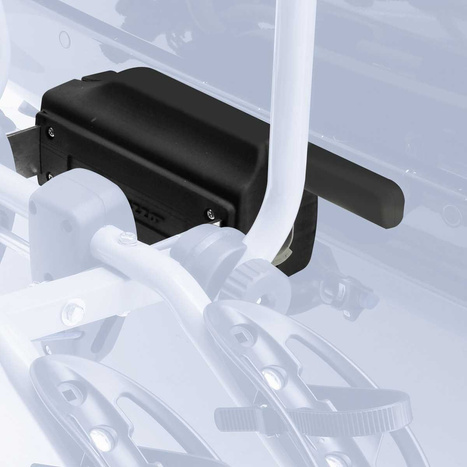 Peruzzo Parma 3 - vonóhorogra szerelhető kerékpártartó 3 kerékpárhoz (fekete)