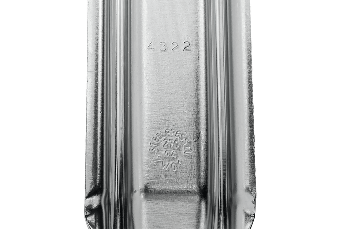 Oldalsó zsanér fogantyúval STEELPRESS ZW-01.270A+UZ-01B komplett pótkocsi oldalra szerelhető