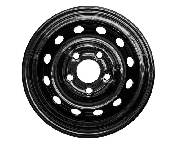 Acélfelni UNITRAILER utánfutóhoz, fekete, 5.5Jx13"H2, 5x112 ET:30