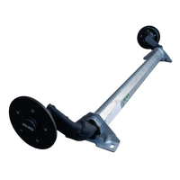AL-KO OPTIMA fékezetlen pótkocsi tengely 750kg 1070mm 1380mm 5x112