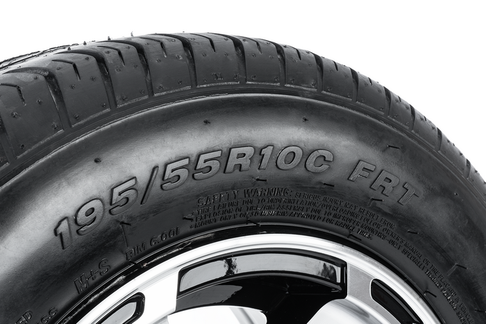 Megerősített pótkocsi kerék LINGLONG GUMIABRONCS 195/55 R10C 98/96N ALU FELNI UNITRAILER 6Jx10" 5x112 ET:-4