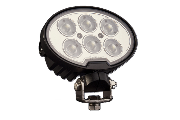 LED munkalámpa reflektor TT TECHNOLOGY FEKETE TT.13359F 6xLED 4800lm ovális