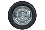 Pótkerék utánfutóhoz konzollal LINGLONG GUMIABRONCS 155/70 R13 75N UNITRAILER FELNI 4Jx13"H2 4x100 ET:30