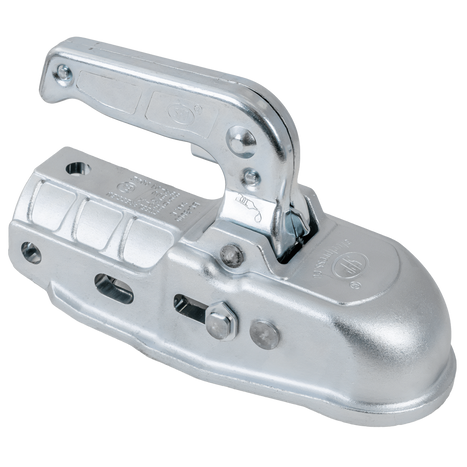 STEELPRESS BC-3000C-00-00+Z2 gömbfejes vonóhorog 3000 kg-os pótkocsihoz, 35-50 mm-es csővonórúddal, öntöttvas