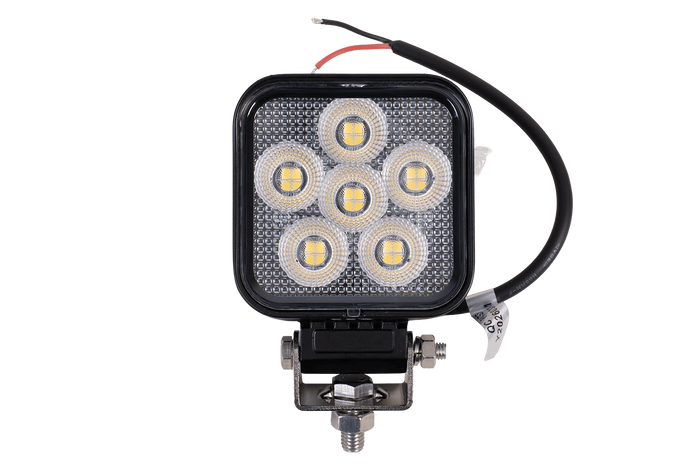 LED munkalámpa reflektor TT TECHNOLOGY FEKETE TT.13324 24xLED 1920lm négyzet alakú