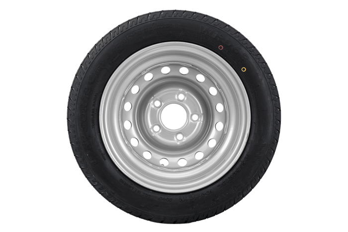 Megerősített pótkocsi felni GUMIABRONCS WANDA 195/50 R13C 104/101N FELNI PÓTKOCSIPŐ 5.5Jx13"H2 5x112 ET:30