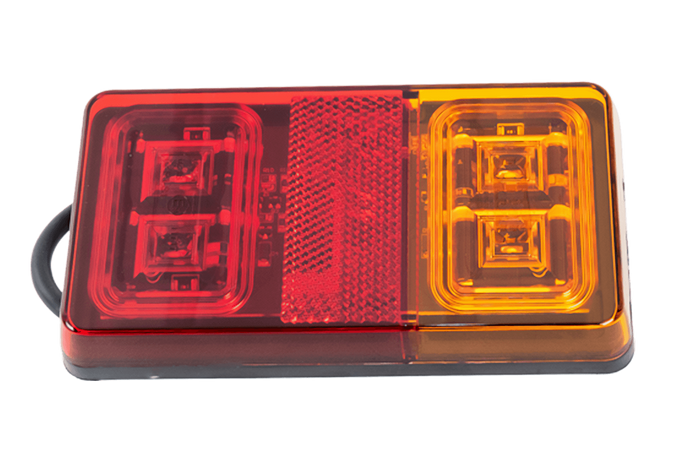 TT TECHNOLOGY TT.12029 LED hátsó lámpa 4 funkciós univerzális