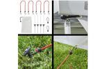 ProPlus 368300V01 első napellenző tető- és fali napellenzőkhöz 330x200cm