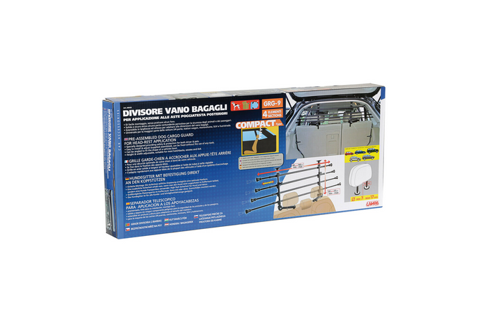 Csomagtér válaszfal LAMP GRG-9 Kompakt kutya-/poggyász elválasztó 85-140cm