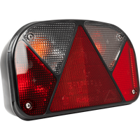 ASPÖCK Multipoint II hátsó lámpa 6 funkciós bal oldali