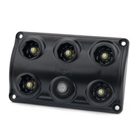 HORPOL LWD2153/CZ LED 900lm fekete belső autólámpa kapcsolóval