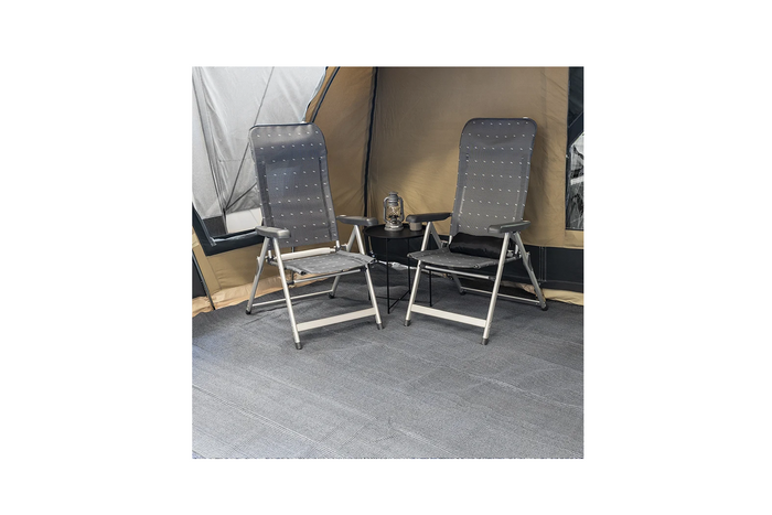 ProPlus 361770V07 padlószőnyeg, szürke szőnyeg lakókocsi/sátor előtetőhöz, 3x4m