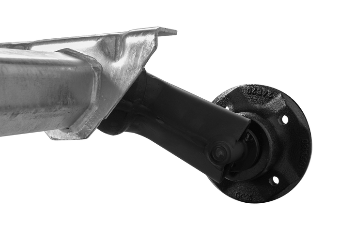 AL-KO OPTIMA fékezetlen pótkocsi tengely 750kg 1500mm 1820mm 4x100