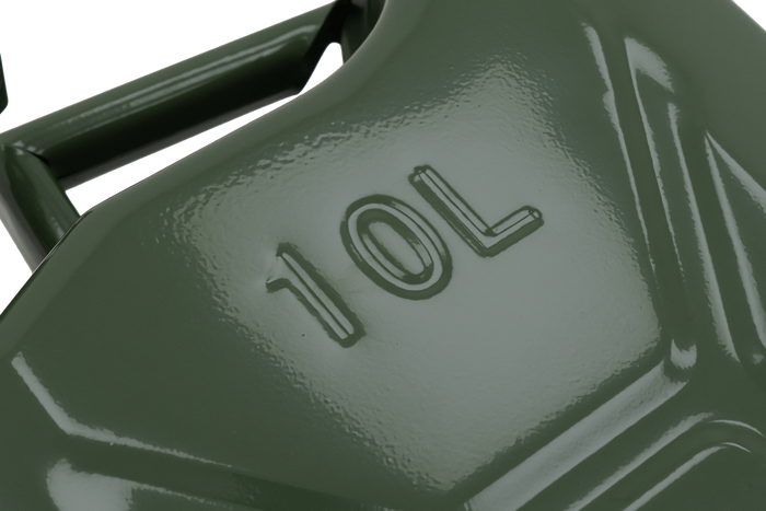 10 literes HERMON fémkaniszter zöld