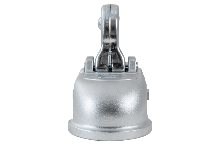 STEELPRESS BC-3000C-00-00+Z2 gömbfejes vonóhorog 3000 kg-os pótkocsihoz, 35-50 mm-es csővonórúddal, öntöttvas