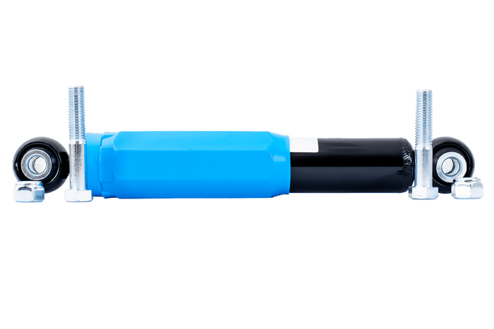 PIVEXIN hidraulikus lengéscsillapító pótkocsi tengelyekhez 1350-2700 kg-os tengelyekhez, egyes és tandem tengelyekhez