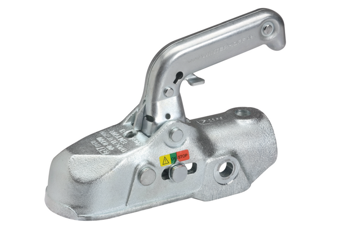 WINTERHOFF WW 350-RB-K1414 gömbfejű vonóhorog 3500 kg-os pótkocsihoz, 50 mm-es csővonórúddal, öntöttvas